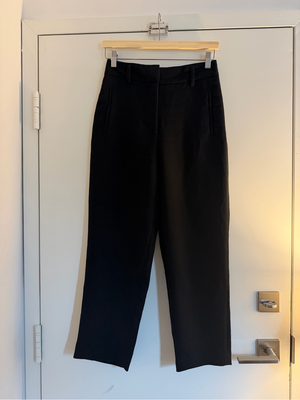 Wilfred Black High-Rise Trousers Size 4